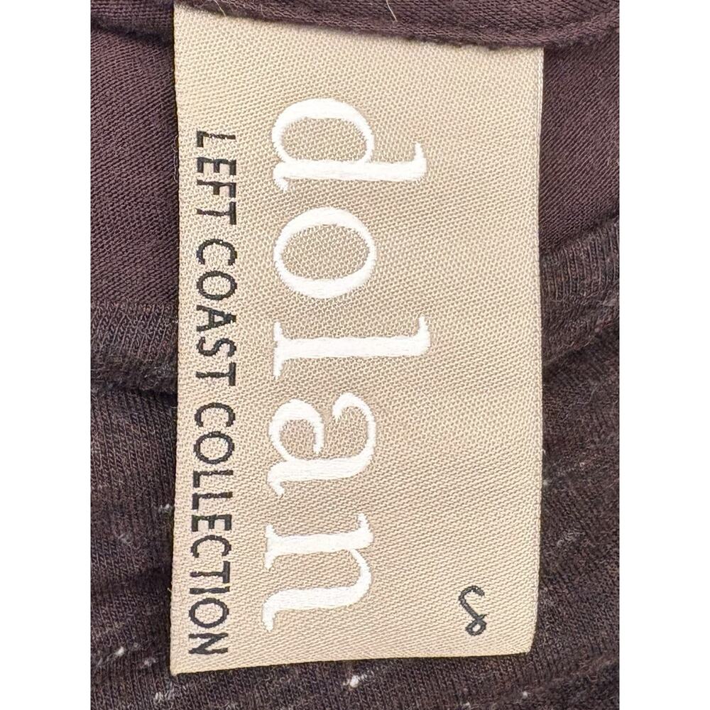Anthropologie Dolan Melanie Maroon Heather Knit Asymmetrical Dress Size Small - Picture 5 of 9